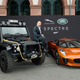 Illustration for article titled Jaguar-Land Rover Showed Off The SPECTRE Stars In Frankfurt